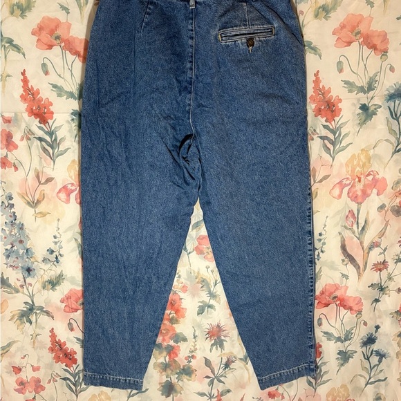 Vintage Dockers Women's High Rise Jeans - Blue - Picture 5 of 11